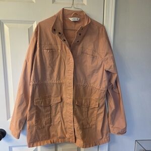 Serra Women's Spring Jacket in Salmon Color